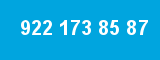 922 173 85 87 922 173 85 87